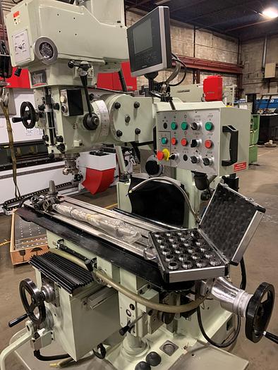 Used 10" X 51", FIRST, 2019, LC-20VHS, HEAVY DUTY VERTICAL/HORIZONTAL VARIABLE SPEED MILLING MACHINE