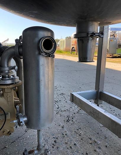 Used Tank, 400 Gallon, 316L Stainless Steel, Holland, Deaerator, FV #S743863