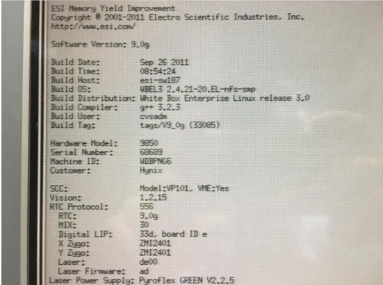 Used 2011 ESI 9850 TPGR