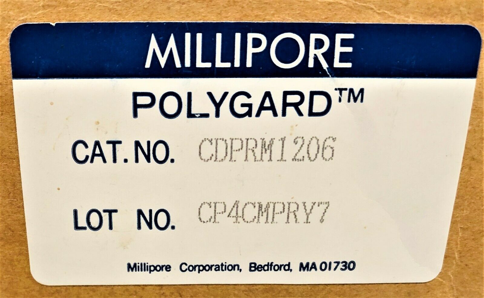 New open box Millipore Rogard II CDPRM1206 Prefilter (Box of 3)