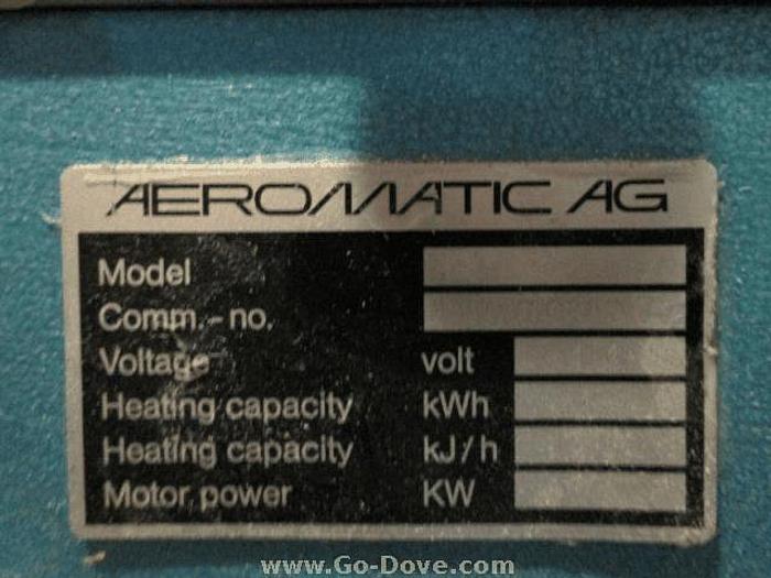Used AEROMATIC MODEL STREA-1 LAB TABLE TOP FLUID BED DRYER