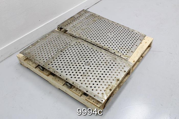 Unused Voith K1000 .5" Hole Screen Plates, 6-Plates #9994
