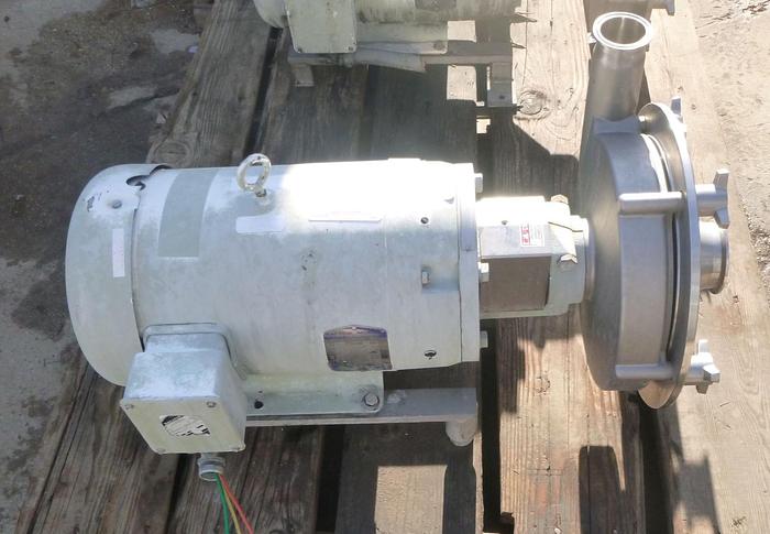 Used Pump, Centrifugal, 7.5 HP, Fristam, Mdl FPX3451, 300 GPM