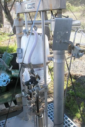 Used Unloader, Drum, Graco, S/st, 6 GPM, Mdl C92V, 100 PSI #S737663