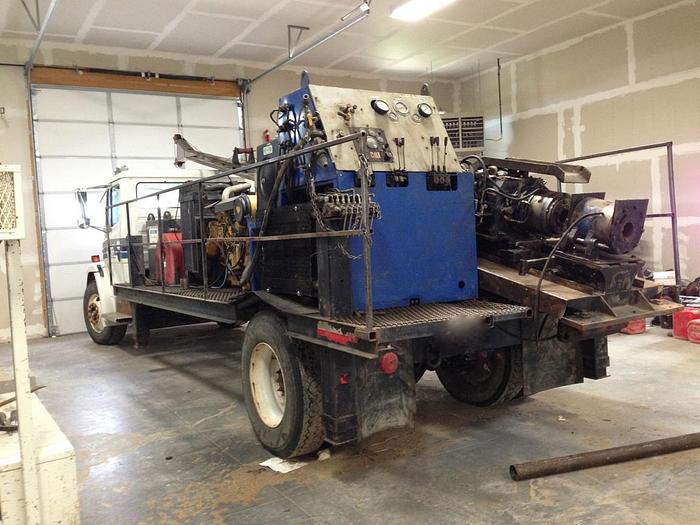 Used HB14206 A5 Zinex Diamond Core Drill on Freightliner Truck