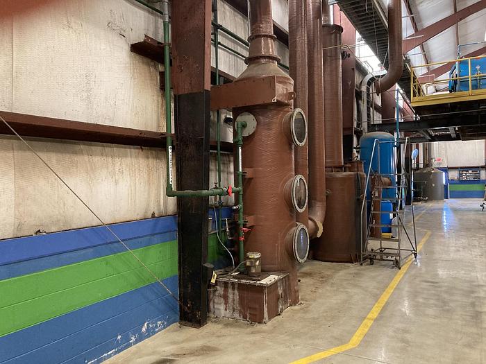 Used Viron International Corp. fiberglass scrubber