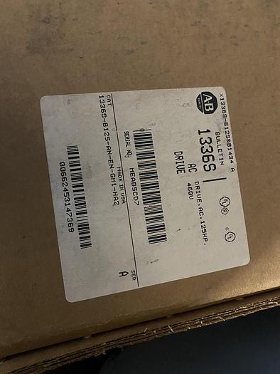 Used ALLEN BRADLEY MODEL 1336S DRIVE UNUSED