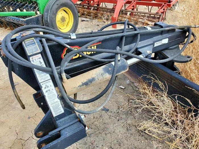 Used 10' Bison 3pt Blade - Hydraulic