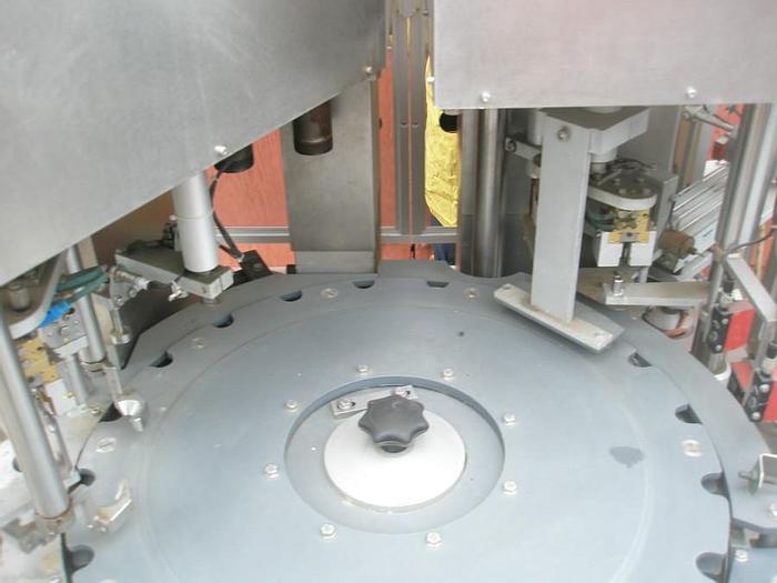 Used Capper, Groninger, Mdl KVG 302, 2-head, Crimper, #S736856