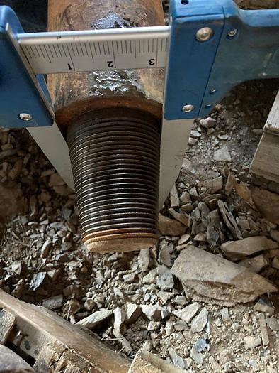 Used 5.70” x 66" Cable Tool Drilling Chisel Bit