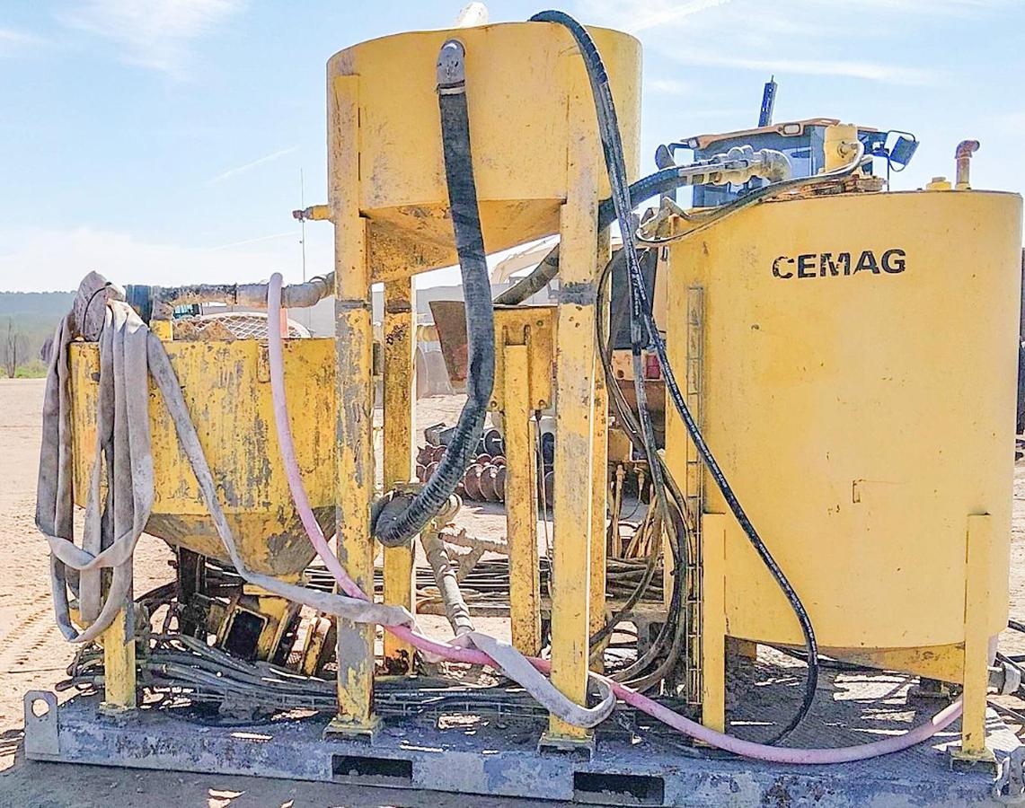 Used 2009 Atlas Copco Unigrout Flex D Grout Pump