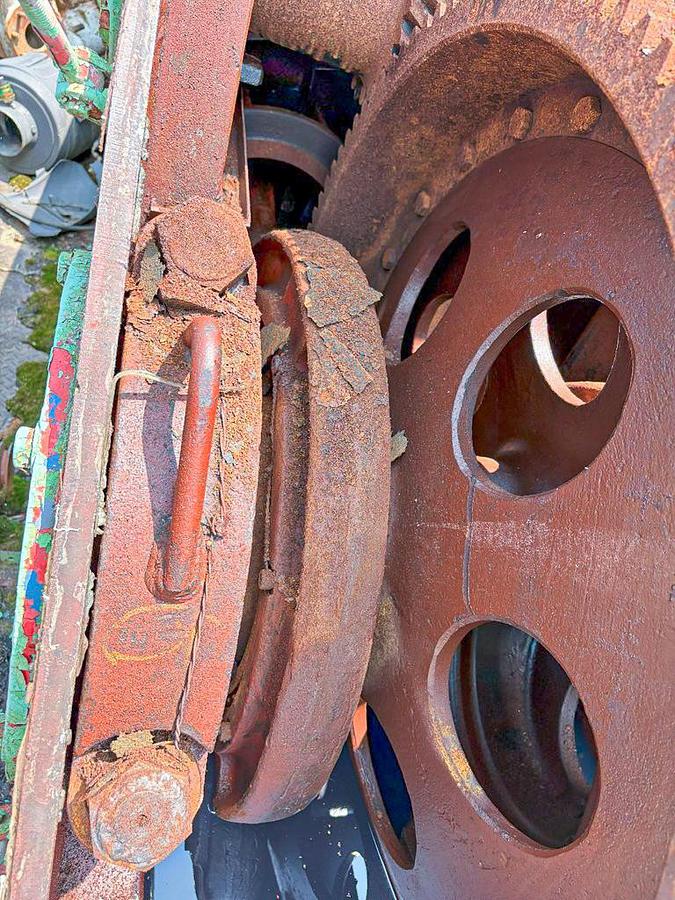 Used Continental Emsco Company 375 Duplex Mud Pump