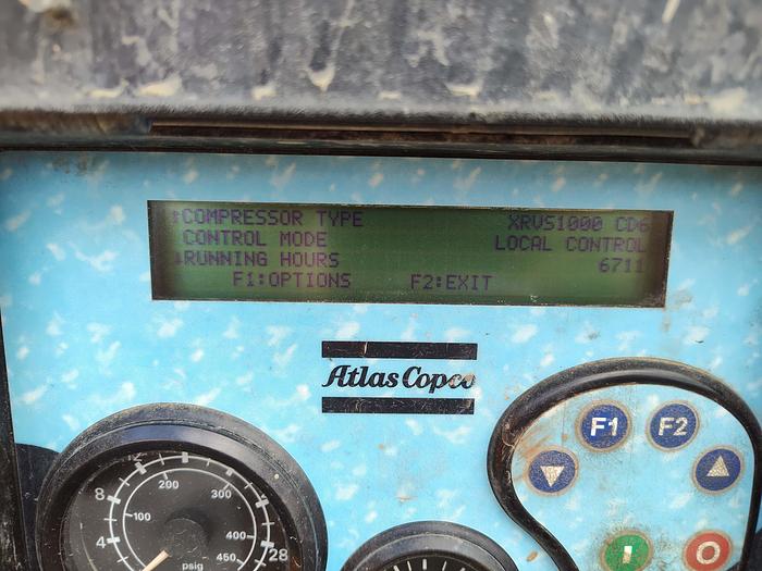 Used 2012 Atlas Copco XRVS 1000 Air Compressor