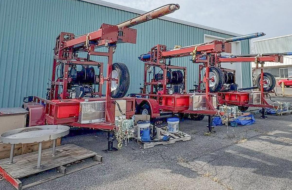 Used LD Cable Tool Rhino Water Drill Rig