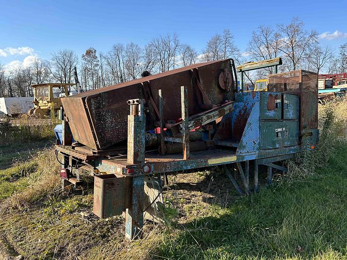 Used Mobile Drill Rig Base / Truck Utility Body