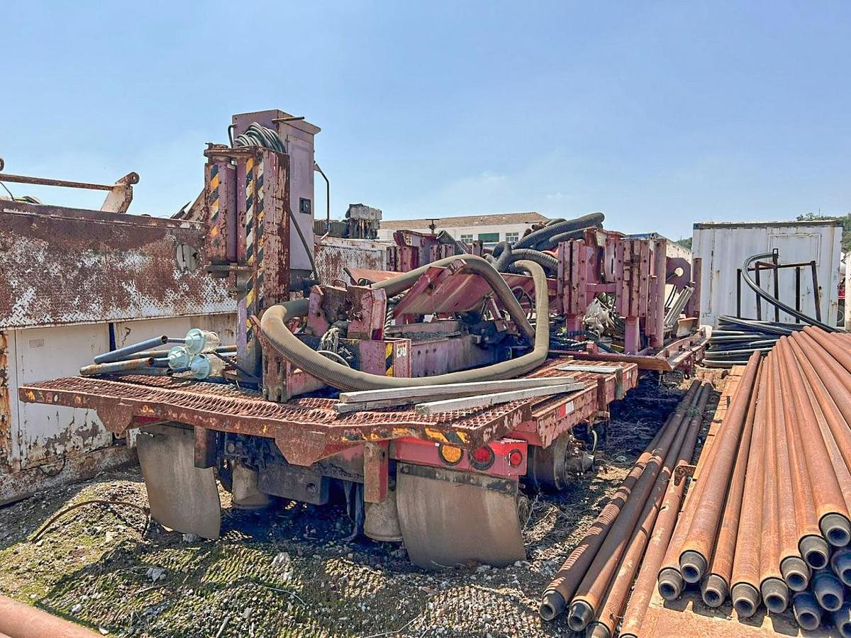 Used 2010 Schramm T200XD Deep Water / Oil & Gas Energy Drill Rig.