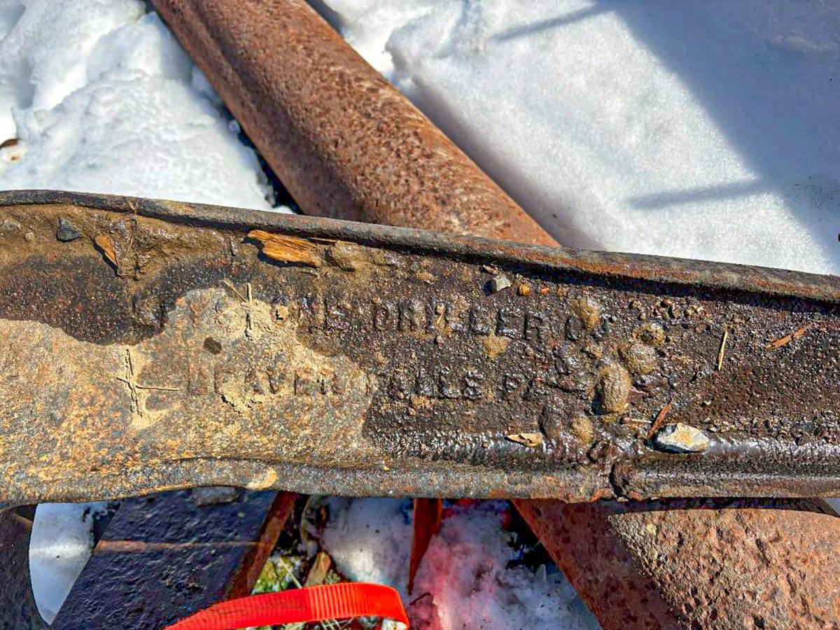 Used Keystone Driller Co. Left Hand Drilling Tool Wrench  (4-1/4" x 57" Claw End Style J-Wrench