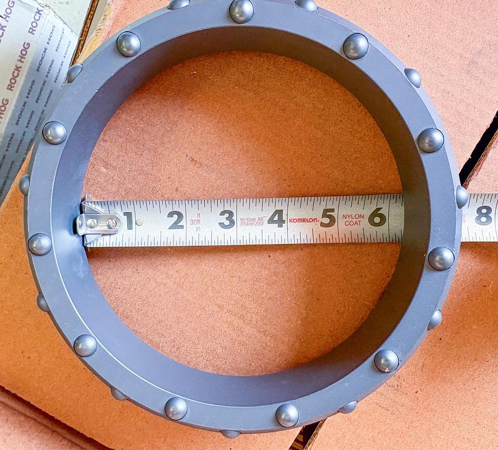 Used 6" Dual Rotary Shoe – 25 Button Assembly