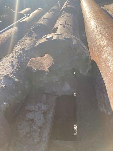 Used Carbide Button Bit withTurbo Lift Sub Adapter