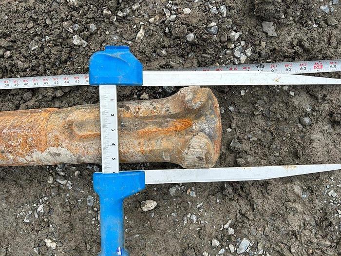 Used Mixer Sub / Expansion Adapter w/ 6" Chisel Bit for Cable Tool