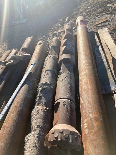 Used Carbide Button Bit withTurbo Lift Sub Adapter