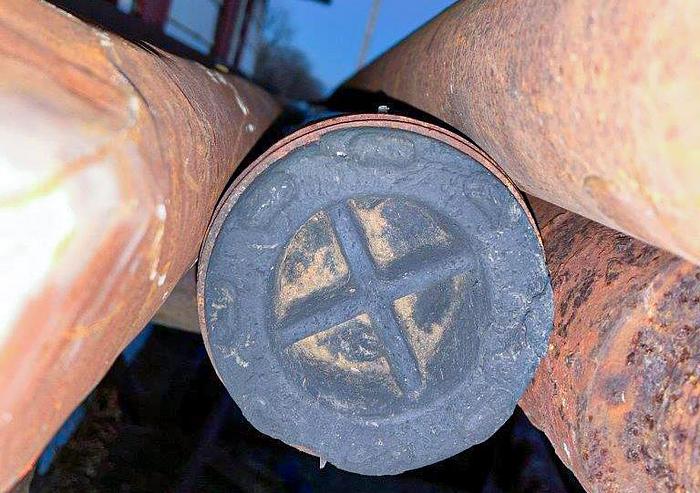 Used Short Drill Stem For 6" Or Larger Diameter Bit, 11 Ft. 6 In. Length, 2-3/4" X 3-3/4" Pin to Box Cable Tool Joints.