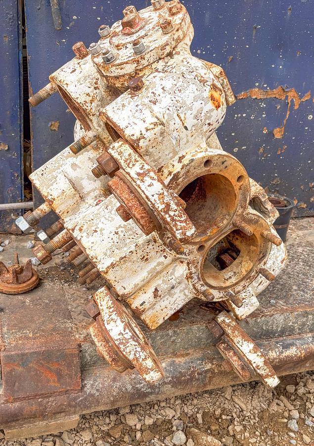 Used Fluid End Housing for Duplex Mud Pump