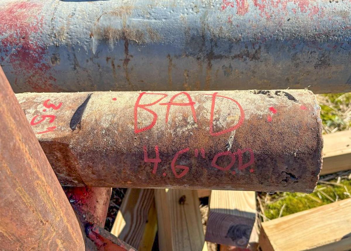 Used 10 Foot Drill Stem for Cable Tool Drilling