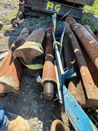 Used 4-3/4" Chisel Bit for Cable Tool