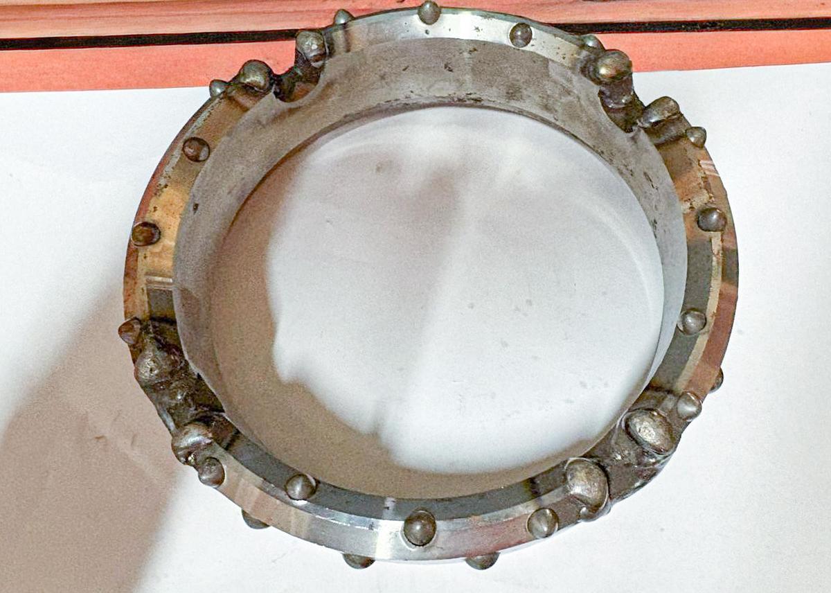 6" HD Dual Rotary Casing Shoe – 28 Ballistic Buttons Assembly