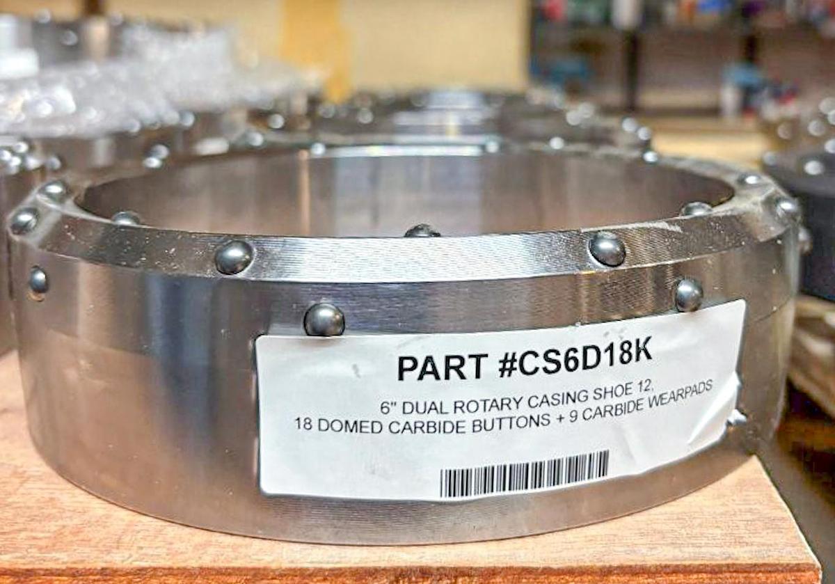 6" Dual Rotary Casing Shoe 12