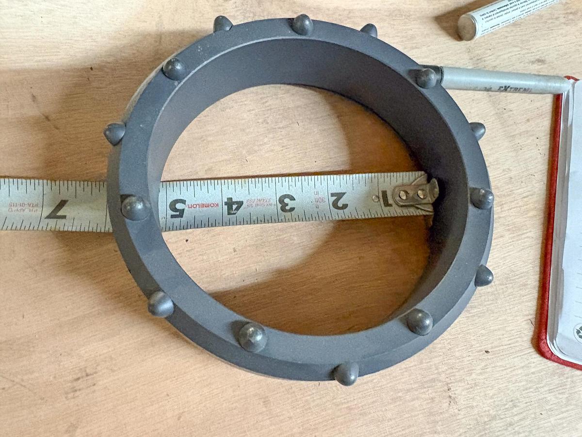5" Dual Rotary Casing Shoe – 14 Ballistic Buttons Assembly- Heavy Duty #689-02-HD-D