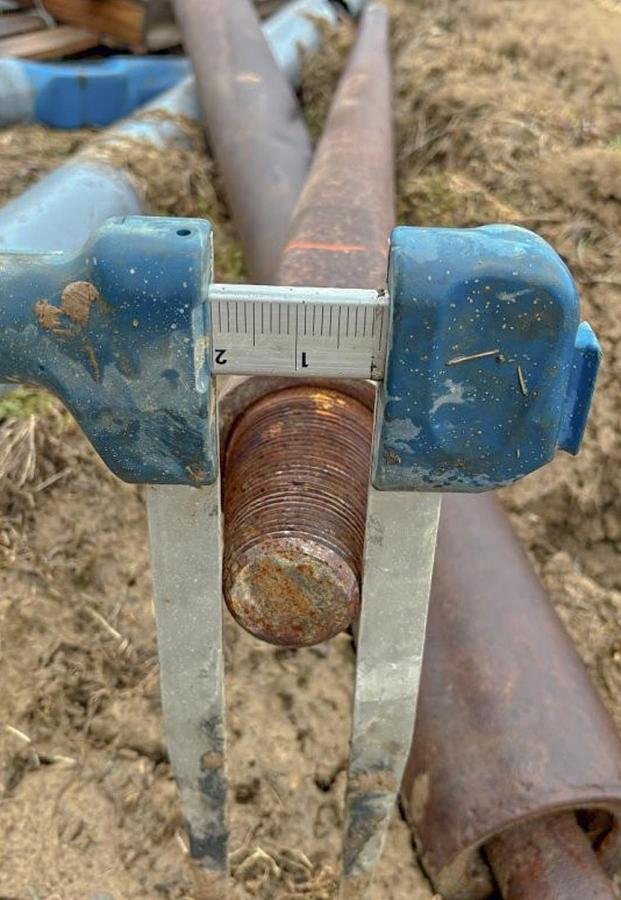 Used 10 ft. x 3-1/4" Drill Stem for Cable Tool Drilling