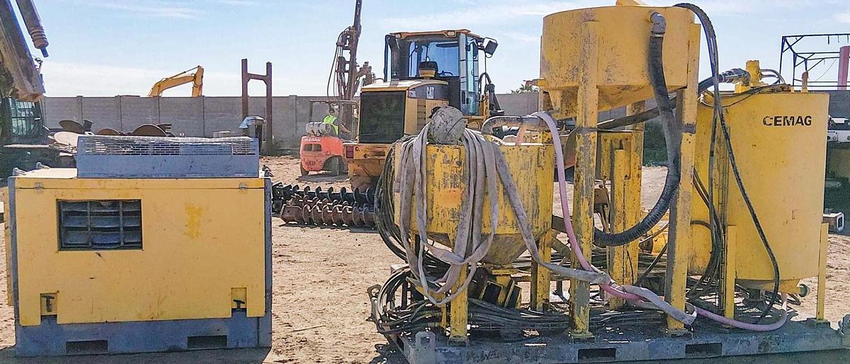 Used 2009 Atlas Copco Unigrout Flex D Grout Pump