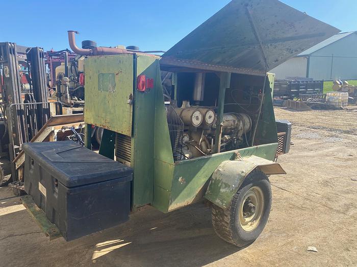 Used Towable Air Loc Mobile Air Compressor