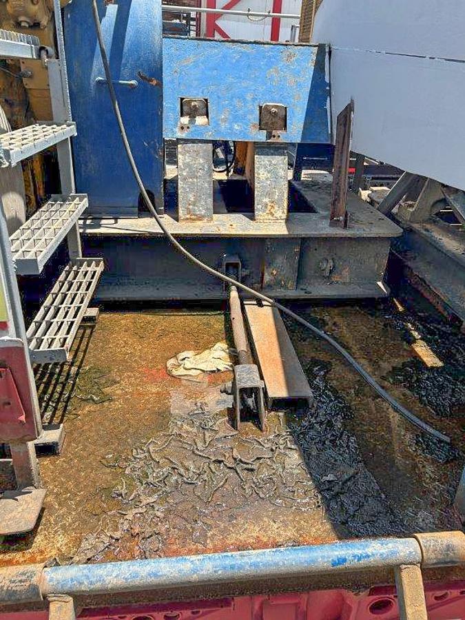 Used Gardner Denver PZ-7 (PZG) Triplex Drilling Mud Pump.