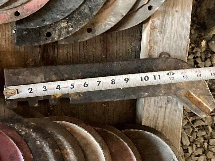 Used Steel Bracket Guide Gear Belt Control Handle Lever Notch Plate