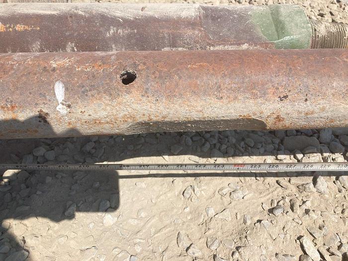 Used 246" Drill Stem with Rope Socket