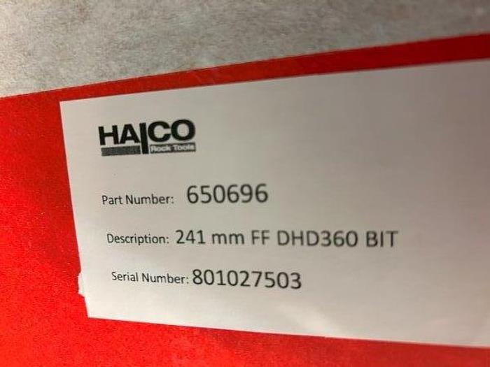 Used Halco (Strickforce6) IR DHD 360 Shank 9-1/2” Head Hammer Bit