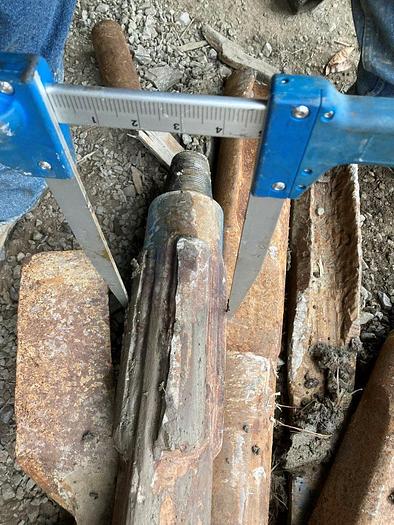 Used 4-4/5” Carbide Button Bit on a 5” Mixer Sub