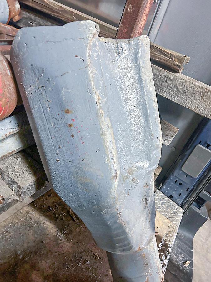 Used 14-1/2" Chisel Bit for Cable Tool Well Drilling Rig.