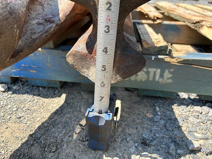 Used 62" Cable Tool Chisel Drill Bit