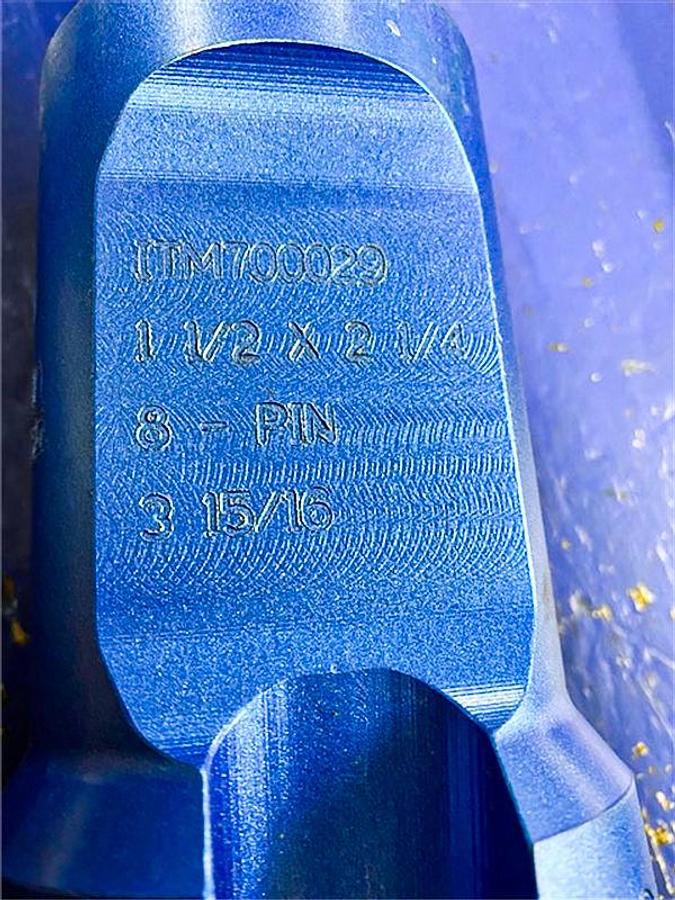 Infinity 3-15/16 “Flat Face” Carbide Cable Tool Bit with1-1/2 X 2-1/4 8 – Pin Thread