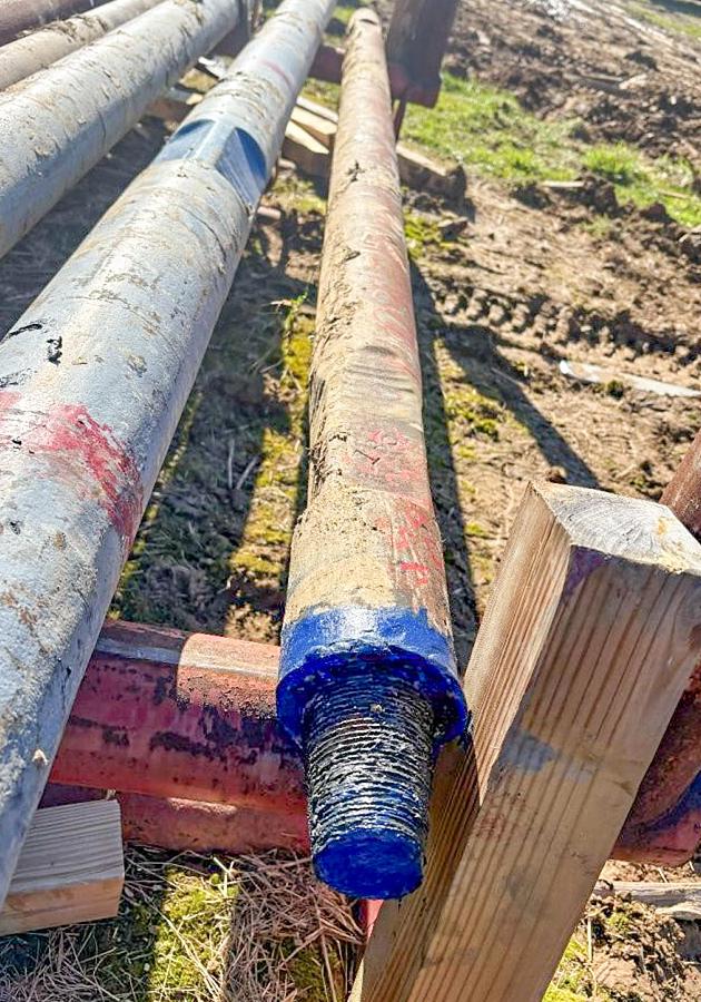 Used 10 Foot Drill Stem for Cable Tool Drilling