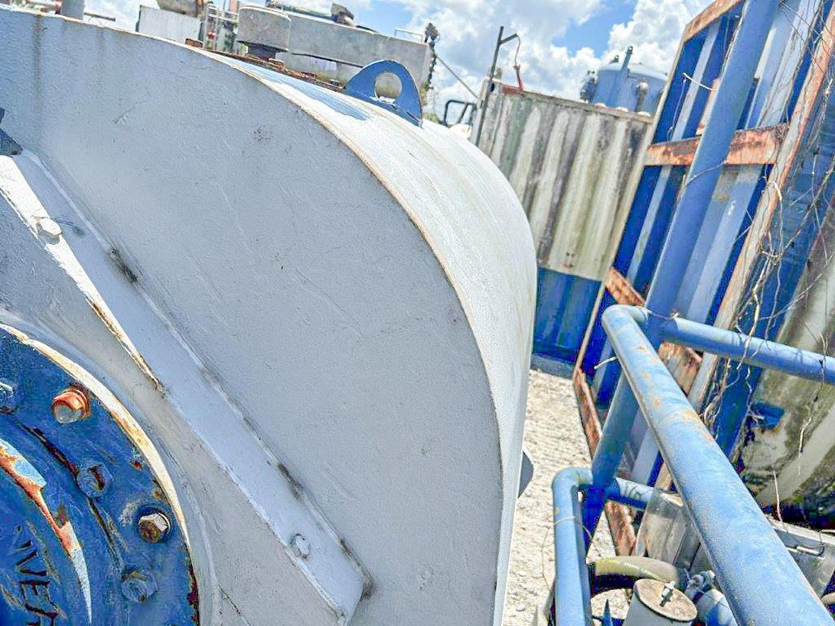 Used Gardner Denver PZ-7 (PZG) Triplex Drilling Mud Pump.