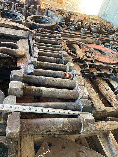 Used Lot of 15 Casing Drive Block Hammer Bolts for Cable Tool