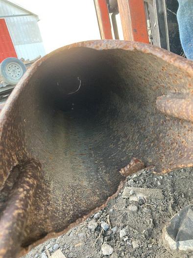 Used 8-1/2” x 65" Cable Tool Flat Bottom Valve Bailer