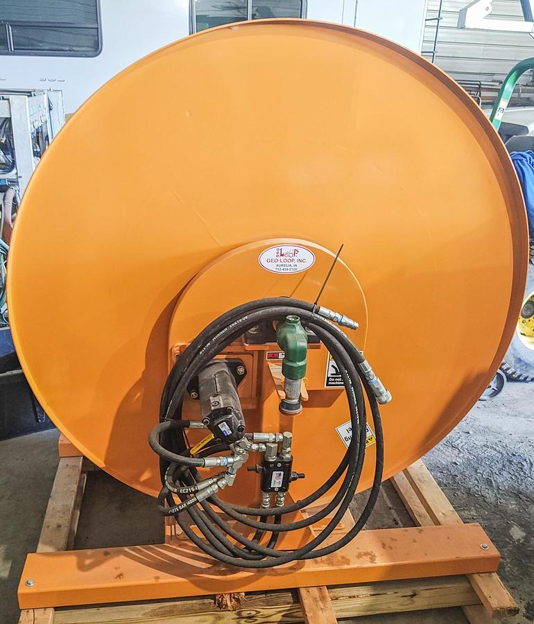 Geo Loop 2022 30-500 Gas Grout Pump with Separate Hose Reel Spool