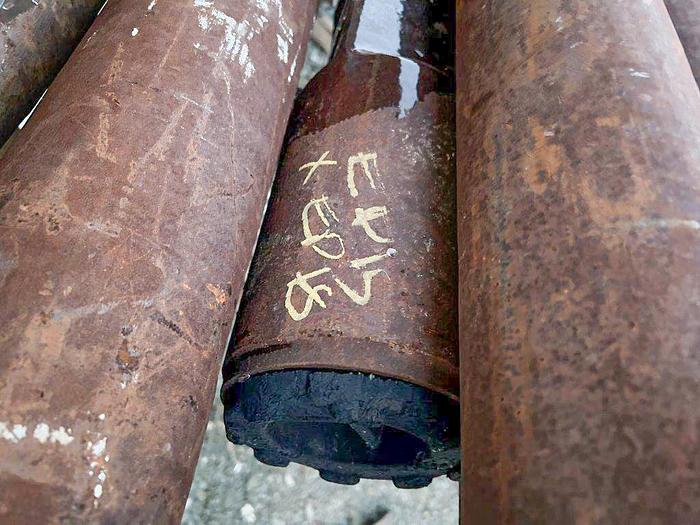 Used Short Drill Stem For 6" Or Larger Diameter Bit, 11 Ft. 6 In. Length, 2-3/4" X 3-3/4" Pin to Box Cable Tool Joints.