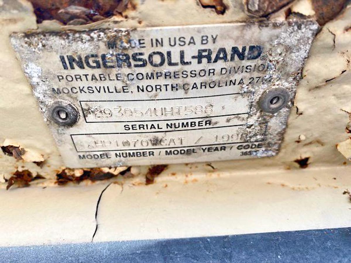 Used 1998 Ingersoll-Rand XHP1070WCAT